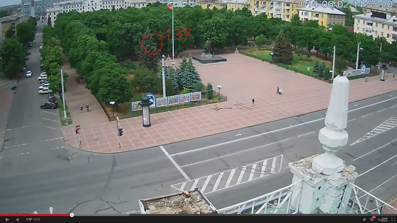 Доказательство того, что Луганскую ОДА подстрелили сепаратисты. ВИДЕО, РАСКАДРОВКА 